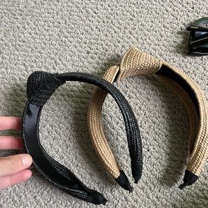 2 rattan headband lot